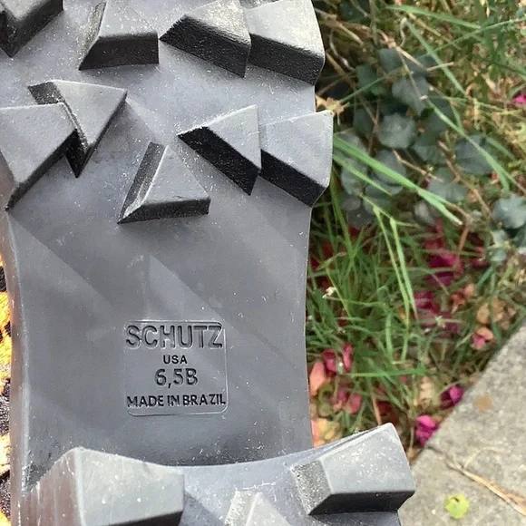 Schutz Leopard Print Boots Women Size 6.5 B - Picture 6 of 12